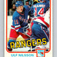 1981-82 O-Pee-Chee #229 Ulf Nilsson  New York Rangers  V31121