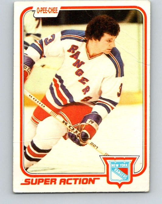 1981-82 O-Pee-Chee #230 Barry Beck  New York Rangers  V31127