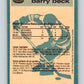 1981-82 O-Pee-Chee #230 Barry Beck  New York Rangers  V31127