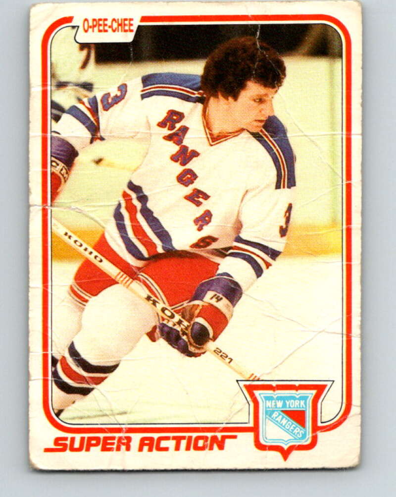 1981-82 O-Pee-Chee #230 Barry Beck  New York Rangers  V31128