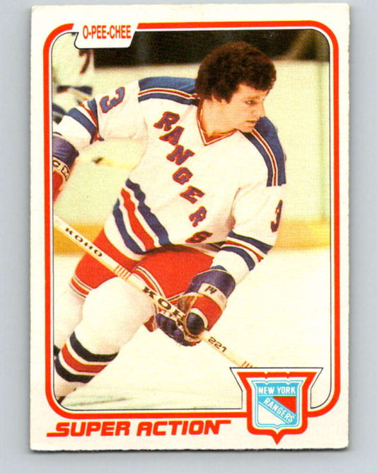 1981-82 O-Pee-Chee #230 Barry Beck  New York Rangers  V31129