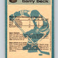 1981-82 O-Pee-Chee #230 Barry Beck  New York Rangers  V31129