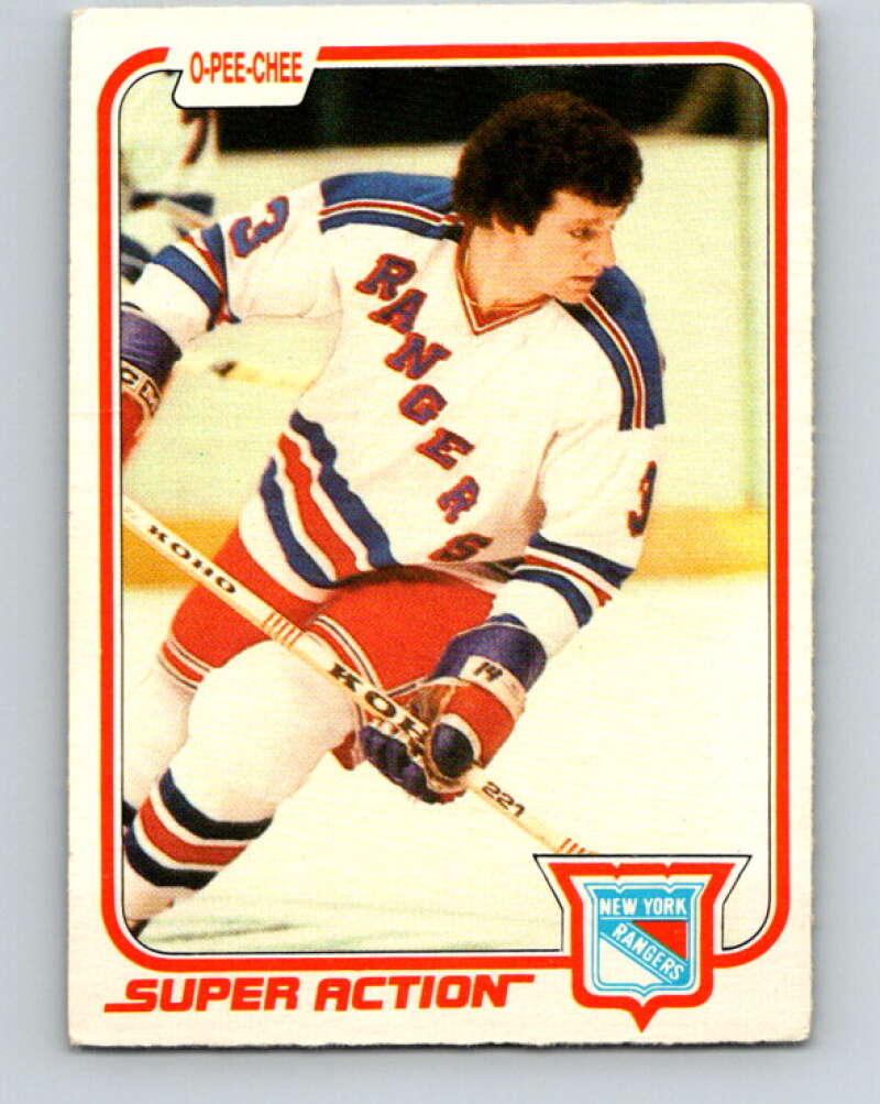 1981-82 O-Pee-Chee #230 Barry Beck  New York Rangers  V31130