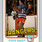 1981-82 O-Pee-Chee #231 Steve Baker  New York Rangers  V31141