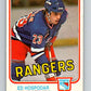 1981-82 O-Pee-Chee #233 Ed Hospodar  New York Rangers  V31157