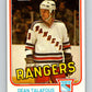 1981-82 O-Pee-Chee #235 Dean Talafous  New York Rangers  V31176