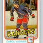 1981-82 O-Pee-Chee #236 Carol Vadnais  New York Rangers  V31180