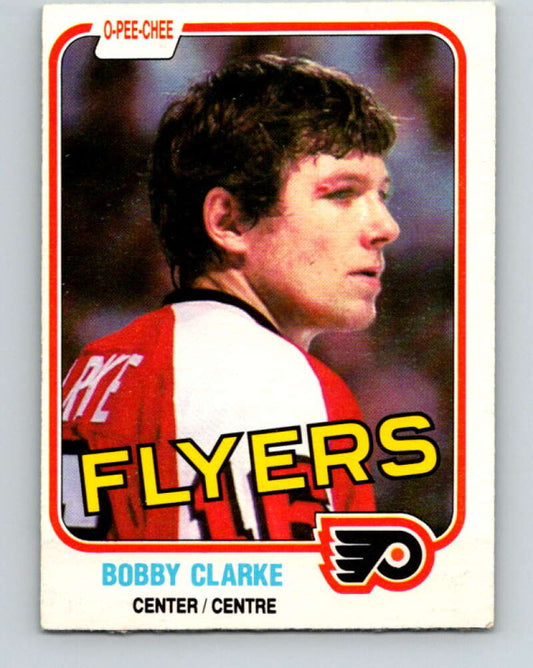 1981-82 O-Pee-Chee #240 Bobby Clarke  Philadelphia Flyers  V31212