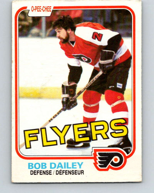1981-82 O-Pee-Chee #241 Bob Dailey  Philadelphia Flyers  V31214