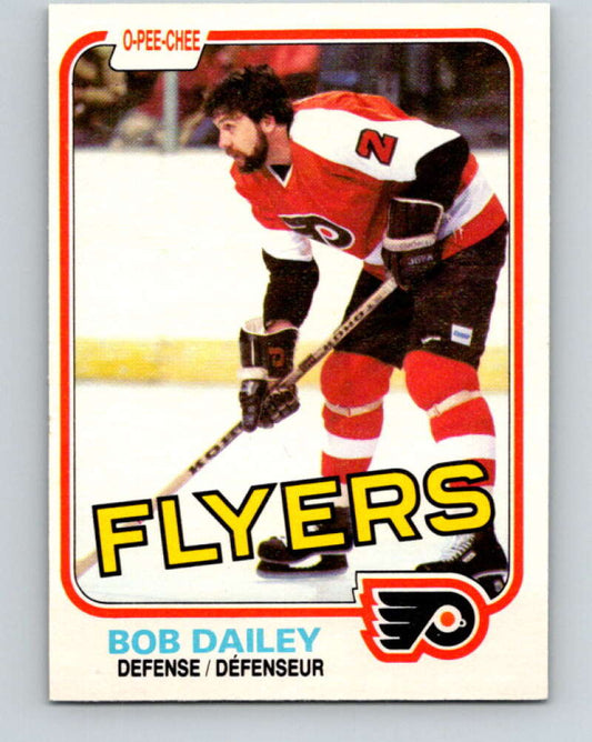 1981-82 O-Pee-Chee #241 Bob Dailey  Philadelphia Flyers  V31215
