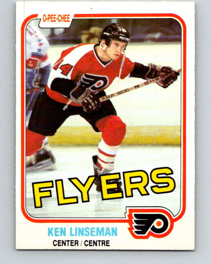1981-82 O-Pee-Chee #244 Ken Linseman  Philadelphia Flyers  V31231