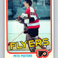 1981-82 O-Pee-Chee #245 Pete Peeters  Philadelphia Flyers  V31241