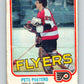 1981-82 O-Pee-Chee #245 Pete Peeters  Philadelphia Flyers  V31246