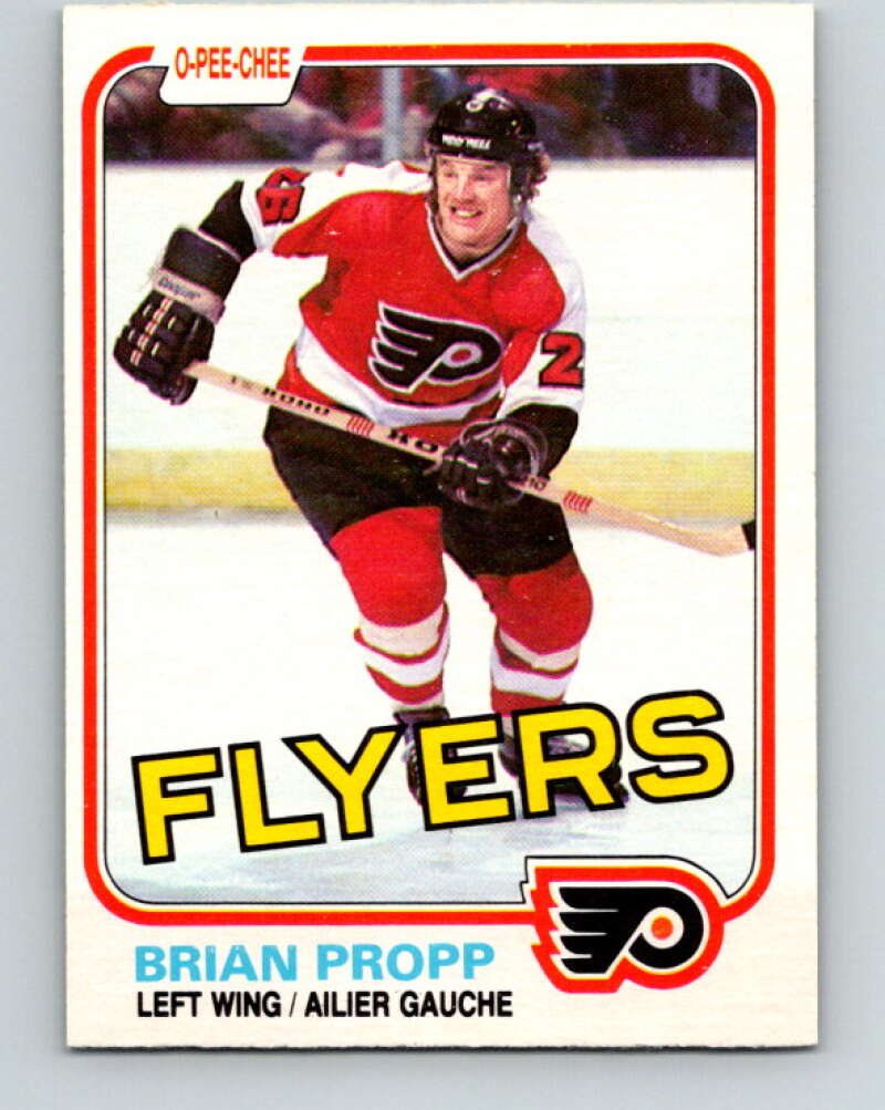1981-82 O-Pee-Chee #246 Brian Propp  Philadelphia Flyers  V31249