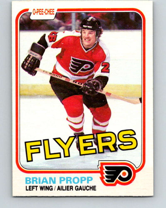 1981-82 O-Pee-Chee #246 Brian Propp  Philadelphia Flyers  V31249