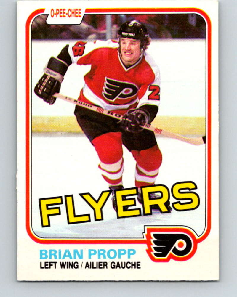 1981-82 O-Pee-Chee #246 Brian Propp  Philadelphia Flyers  V31250