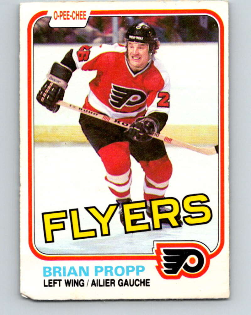 1981-82 O-Pee-Chee #246 Brian Propp  Philadelphia Flyers  V31252