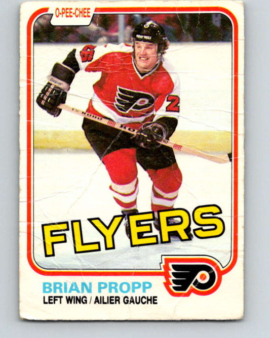1981-82 O-Pee-Chee #246 Brian Propp  Philadelphia Flyers  V31253