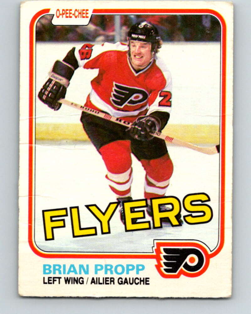 1981-82 O-Pee-Chee #246 Brian Propp  Philadelphia Flyers  V31254