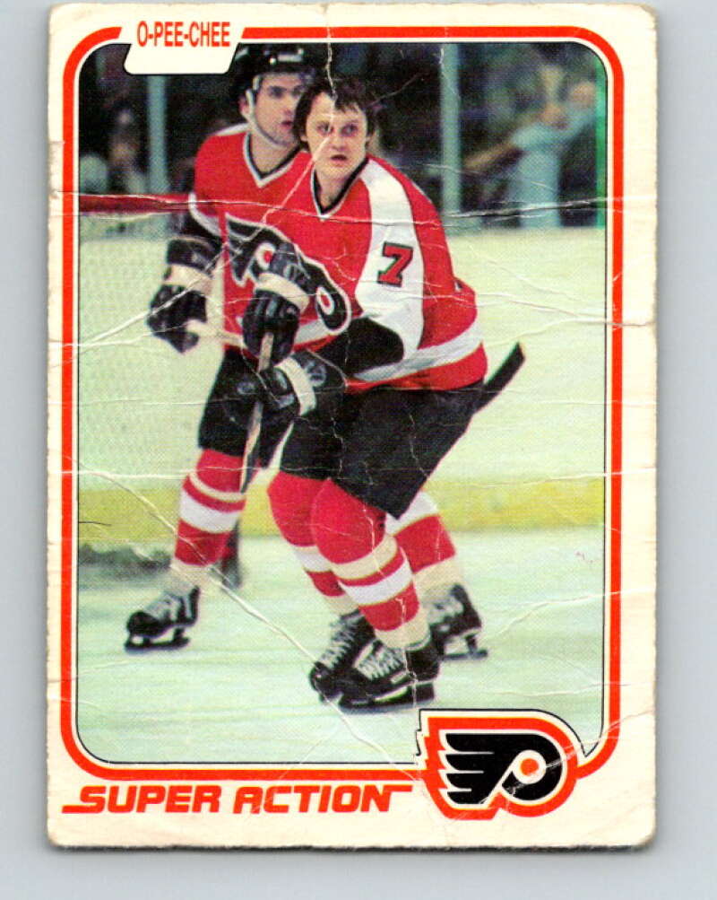 1981-82 O-Pee-Chee #247 Bill Barber  Philadelphia Flyers  V31255