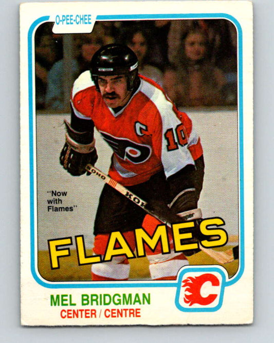 1981-82 O-Pee-Chee #248 Mel Bridgman  Calgary Flames  V31259
