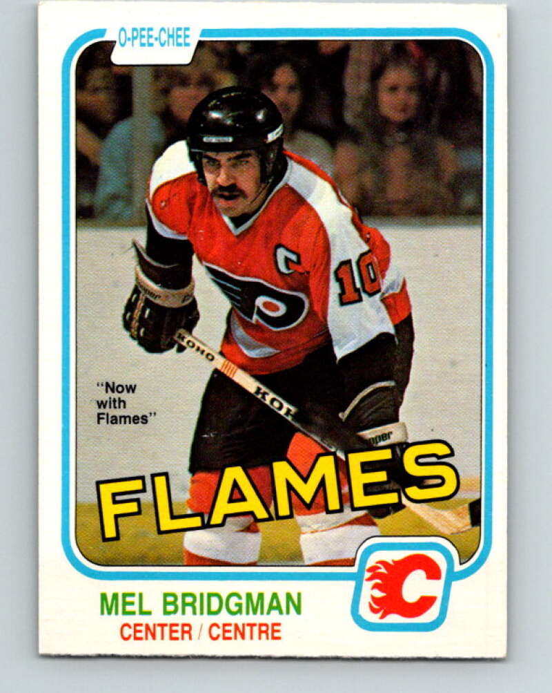 1981-82 O-Pee-Chee #248 Mel Bridgman  Calgary Flames  V31262