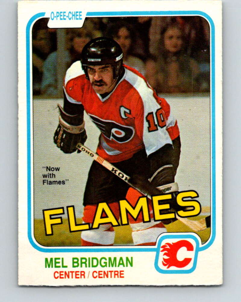 1981-82 O-Pee-Chee #248 Mel Bridgman  Calgary Flames  V31263