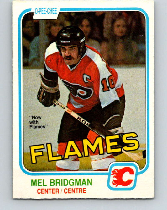 1981-82 O-Pee-Chee #248 Mel Bridgman  Calgary Flames  V31263