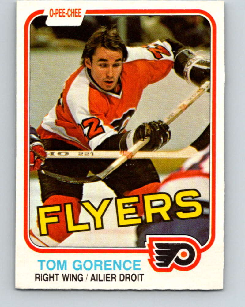 1981-82 O-Pee-Chee #250 Tom Gorence  Philadelphia Flyers  V31270