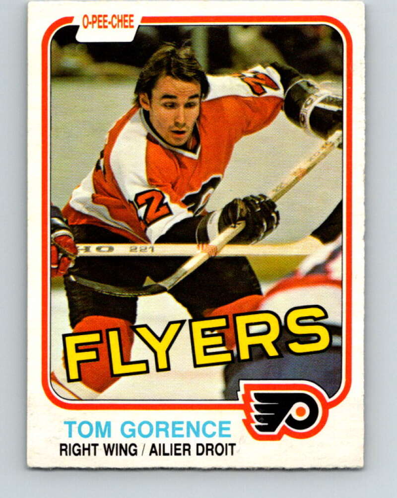 1981-82 O-Pee-Chee #250 Tom Gorence  Philadelphia Flyers  V31273