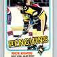 1981-82 O-Pee-Chee #254 Rick Kehoe  Pittsburgh Penguins  V31293