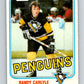 1981-82 O-Pee-Chee #256 Randy Carlyle  Pittsburgh Penguins  V31305