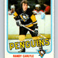 1981-82 O-Pee-Chee #256 Randy Carlyle  Pittsburgh Penguins  V31306