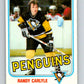 1981-82 O-Pee-Chee #256 Randy Carlyle  Pittsburgh Penguins  V31309