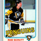 1981-82 O-Pee-Chee #259 Rod Schutt  Pittsburgh Penguins  V31324