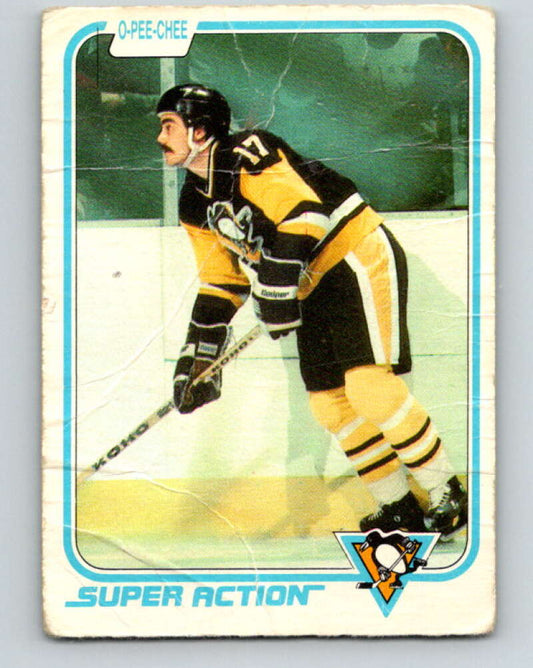 1981-82 O-Pee-Chee #260 Rick Kehoe  Pittsburgh Penguins  V31327