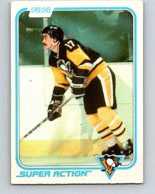 1981-82 O-Pee-Chee #260 Rick Kehoe  Pittsburgh Penguins  V31329