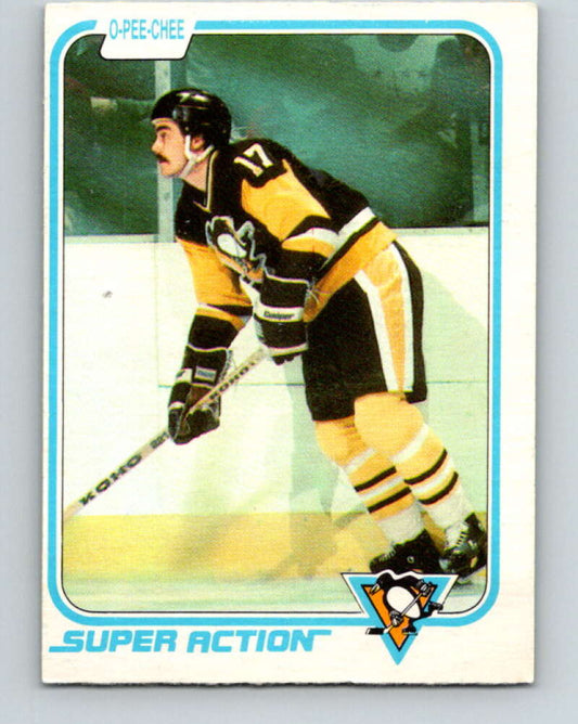 1981-82 O-Pee-Chee #260 Rick Kehoe  Pittsburgh Penguins  V31330