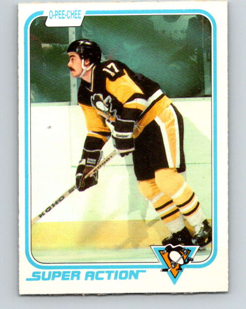 1981-82 O-Pee-Chee #260 Rick Kehoe  Pittsburgh Penguins  V31331