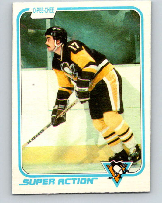 1981-82 O-Pee-Chee #260 Rick Kehoe  Pittsburgh Penguins  V31333