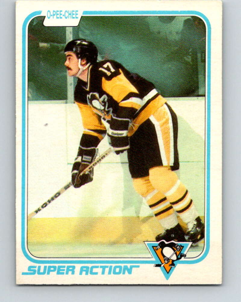 1981-82 O-Pee-Chee #260 Rick Kehoe  Pittsburgh Penguins  V31334