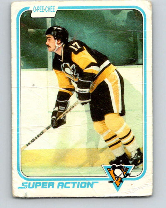 1981-82 O-Pee-Chee #260 Rick Kehoe  Pittsburgh Penguins  V31335