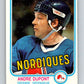 1981-82 O-Pee-Chee #273 Andre Dupont  Quebec Nordiques  V31422