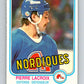 1981-82 O-Pee-Chee #278 Pierre Lacroix  RC Rookie Quebec Nordiques  V31450