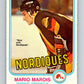 1981-82 O-Pee-Chee #279 Mario Marois  RC Rookie Quebec Nordiques  V31461