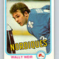 1981-82 O-Pee-Chee #284 Wally Weir  Quebec Nordiques  V31496