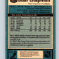 1981-82 O-Pee-Chee #291 Blair Chapman  St. Louis Blues  V31541