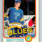 1981-82 O-Pee-Chee #296 Jorgen Pettersson RC Rookie Blues  V31578