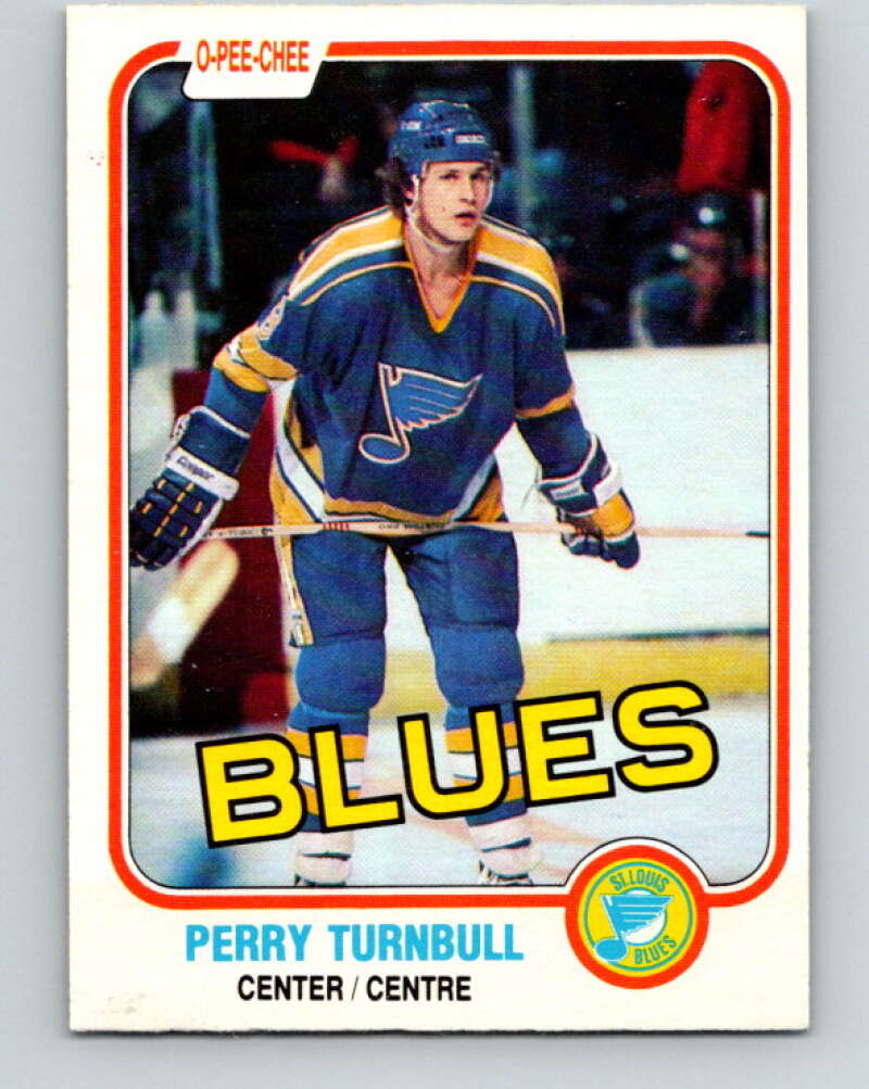 1981-82 O-Pee-Chee #298 Perry Turnbull  St. Louis Blues  V31594