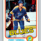 1981-82 O-Pee-Chee #298 Perry Turnbull  St. Louis Blues  V31595
